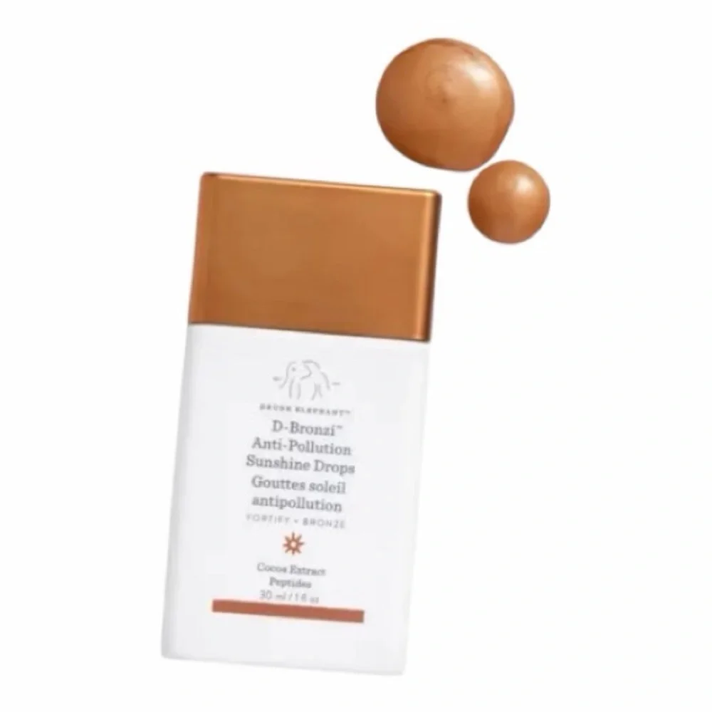 Drunk Elephant D-Bronzi Anti-Pollution Sunshine Drops (Bronzer) NEW Full Size